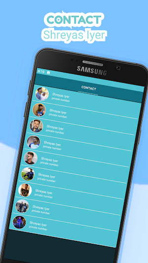 Shreyas Iyer - Fake Call Screenshot 2