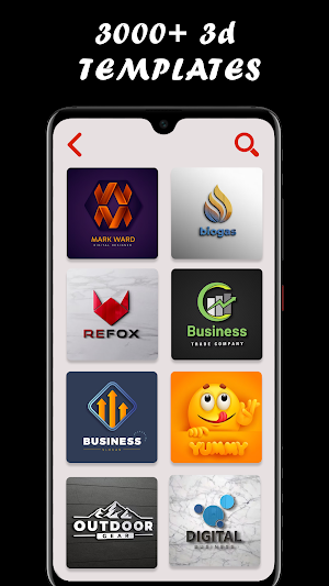 3D Logo Maker: Graphic Design Screenshot 0