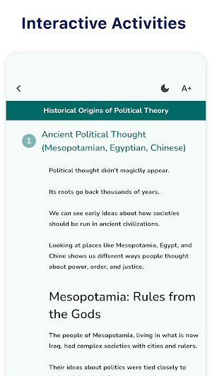 Political Theory Screenshot 2