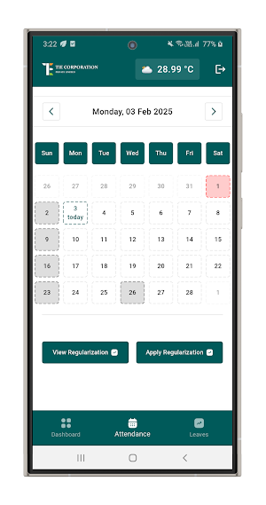 Tie Corporation Screenshot 2