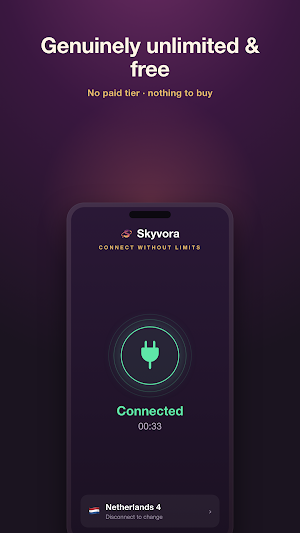 Skyvora VPN – Fast & Secure Screenshot 1
