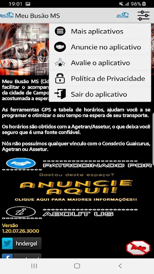 Meu Busão MS Screenshot 3
