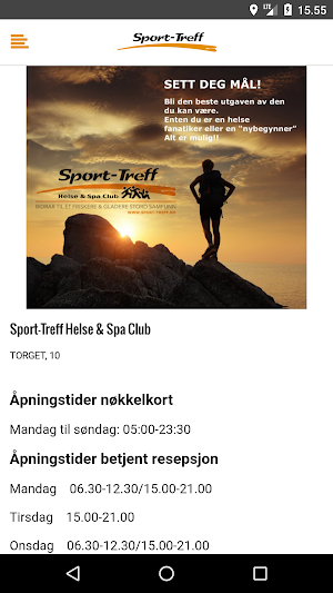 Sport-Treff Helse & Spa Club Stord Screenshot 3