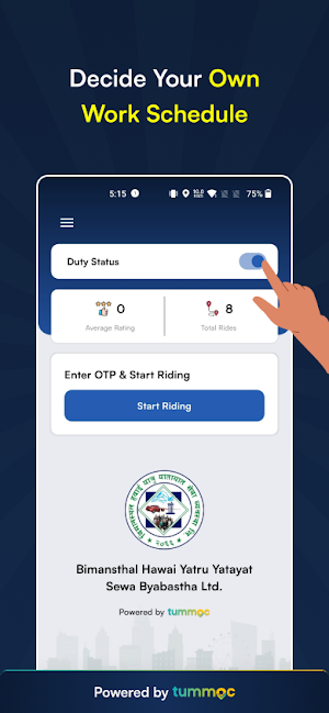 Nepal Airport Taxi Driver app Screenshot 2