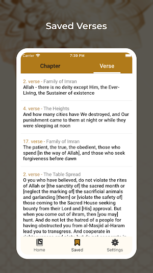The Message: Quran Screenshot 1