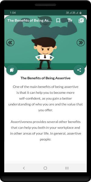 Assertiveness Stand Up Guide Screenshot 2