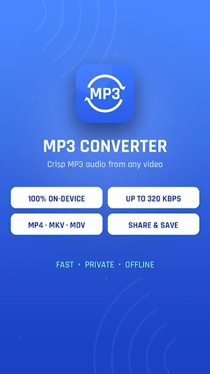 Converter MP4 to MP3 Audio Screenshot 0