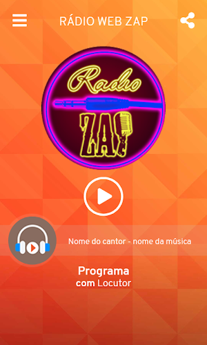 Rádio web Zap Screenshot 0