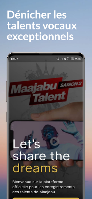 Maajabu Talent Europe Screenshot 0