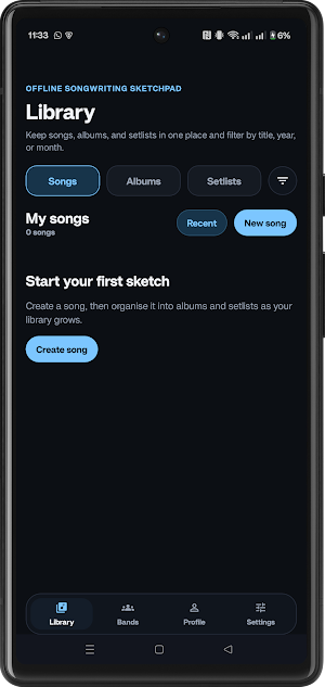 Jam Book Screenshot 0