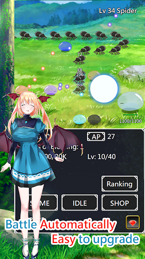 Slime blessed by God - TD Screenshot 1