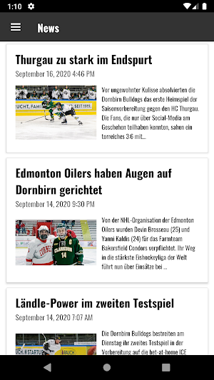 Dornbirn Bulldogs Screenshot 1
