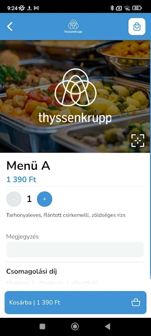 thyssenkrupp étterem Screenshot 3