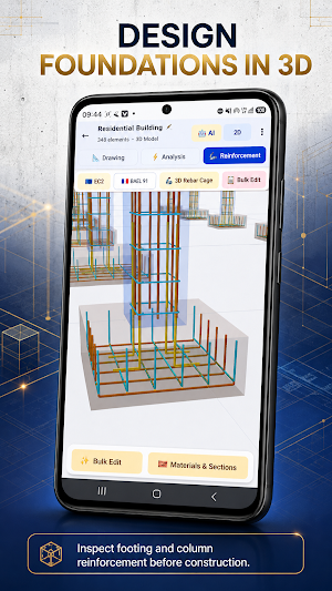 FEM Mobile: Structural Design Screenshot 1