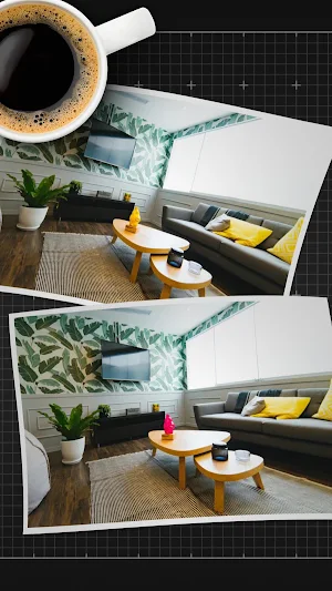 Find the Difference Rooms - spot the 5 differences Screenshot 2