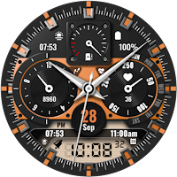 PT08 Hybrid Watch Face