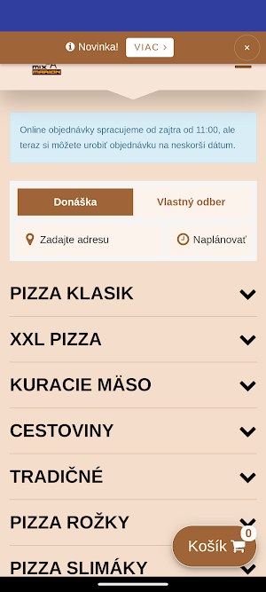 Pizzeria Mix Marion Screenshot 0