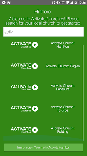 Activate Churches Screenshot 1