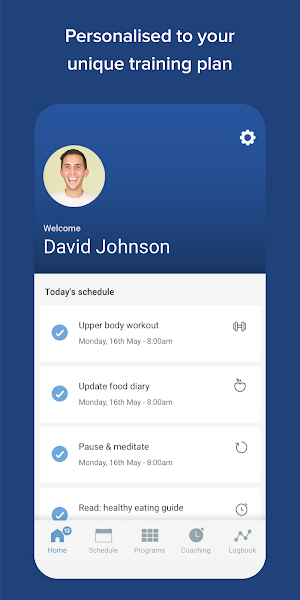 NV Fitness Lifestyle Coaching Screenshot 1