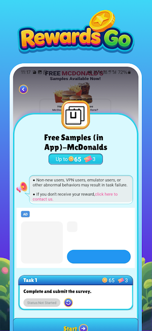 Rewards Go Screenshot 1