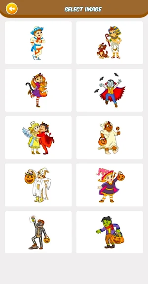 Halloween Party Coloring Screenshot 1