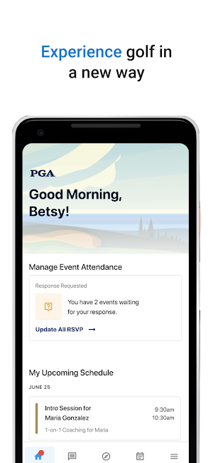 MyPGA Screenshot 0