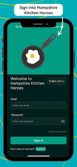Hampshire Kitchen Heroes Screenshot 0