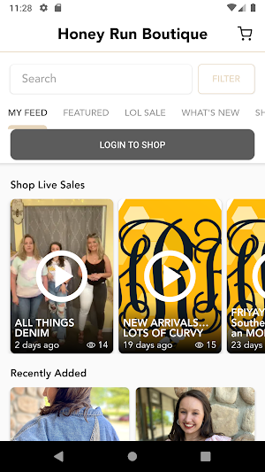 Honey Run Boutique Screenshot 1