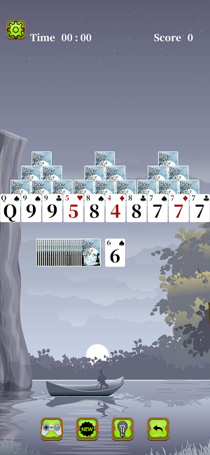 TriPeaks Solitaire Screenshot 1