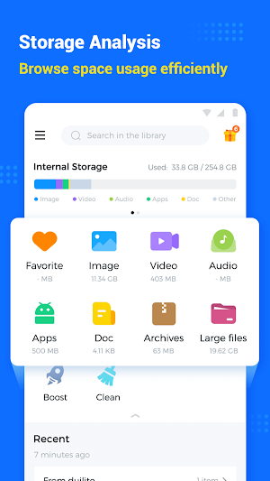 File Manager & Cleaner - Nuts File Screenshot 0
