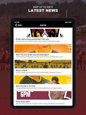 Upper Hutt Rams RFC Screenshot 3