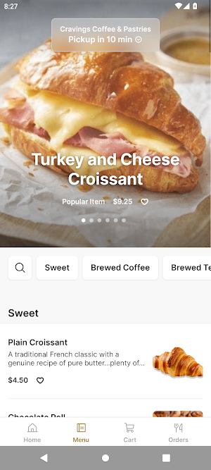 Cravings Coffee & Pastries Screenshot 1