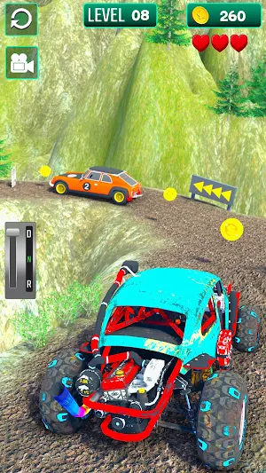 Round Steering Survival Game Screenshot 1