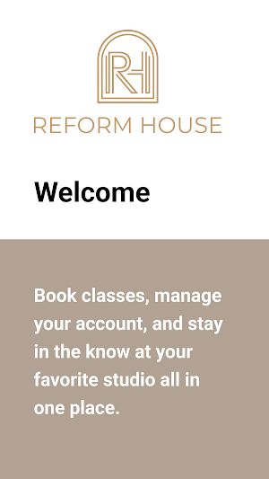 Reform House App Screenshot 1
