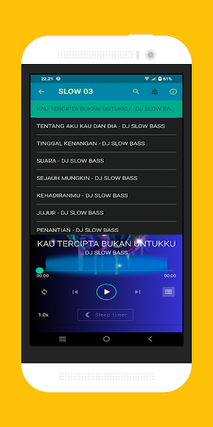 Dj Slow Bass Lagu Galau Ofline Screenshot 3