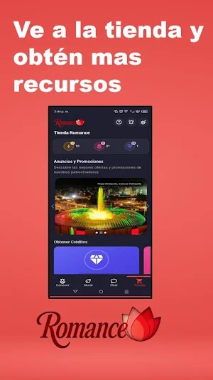 Romance: app de chat y citas Screenshot 3