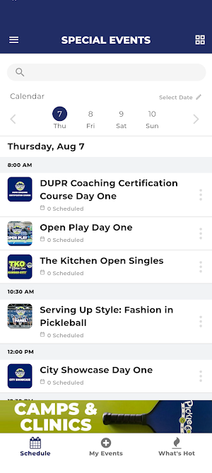 PickleCon 2025 Screenshot 2