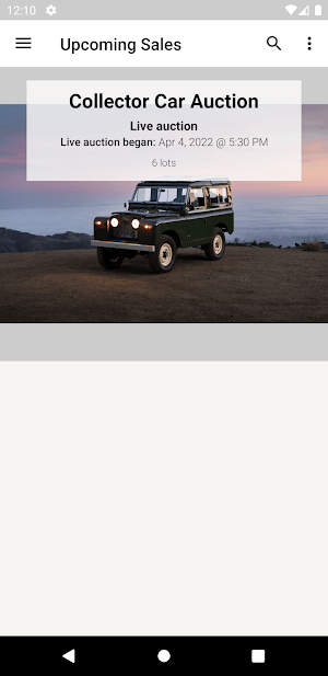 Broad Arrow Auctions Screenshot 0
