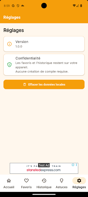 Ce midi: Que manger ? Screenshot 2