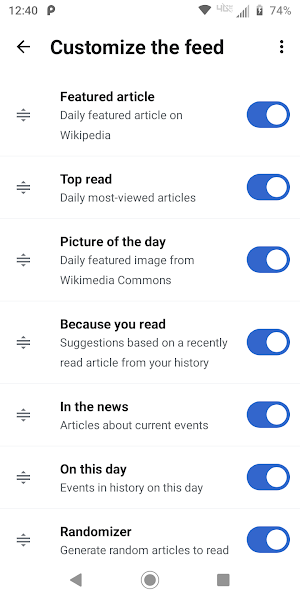 Info search - Wikipedia clone Screenshot 3