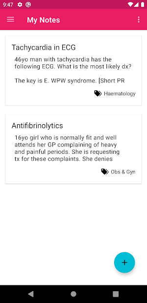 Plaboscope - PLAB 1 1700 quiz Screenshot 1