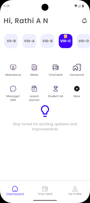 IESPS Teacher APP Screenshot 1