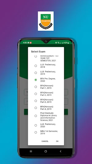 NU Examiner Screenshot 1