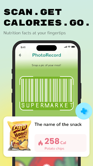 Calopeek: Pic Calorie AI Track Screenshot 2