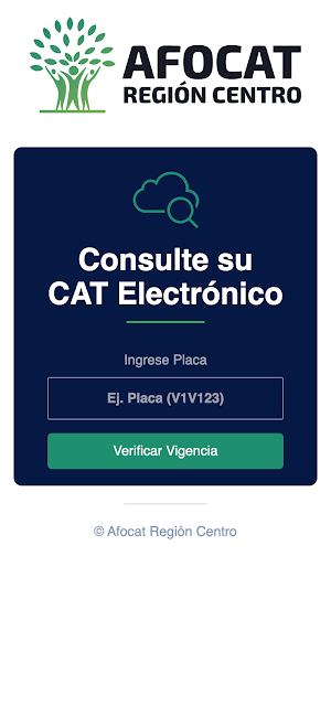 Afocat Región Centro Screenshot 2