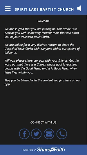 Spirit Lake Baptist Church Screenshot 0