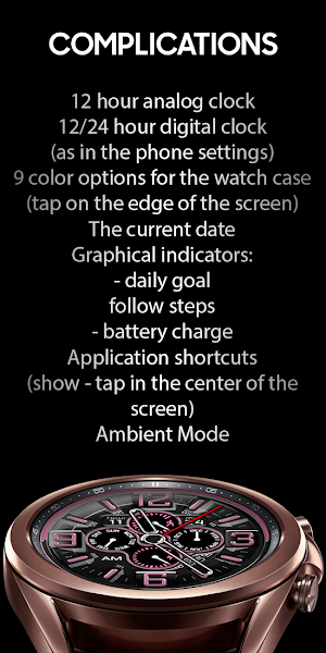 Black Gell Watch by PontON Screenshot 3