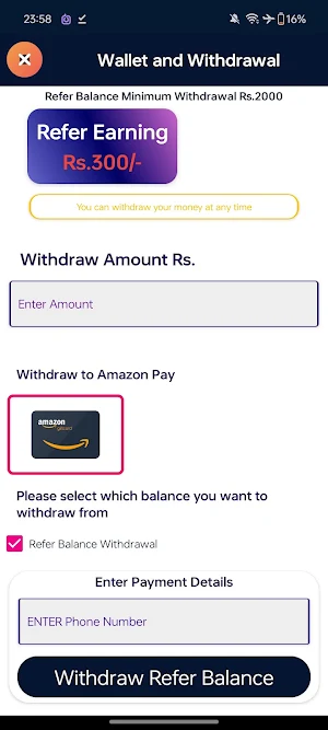 Refer Cash Screenshot 1