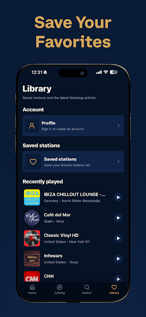 World Radio Lounge – FM Radio Screenshot 3