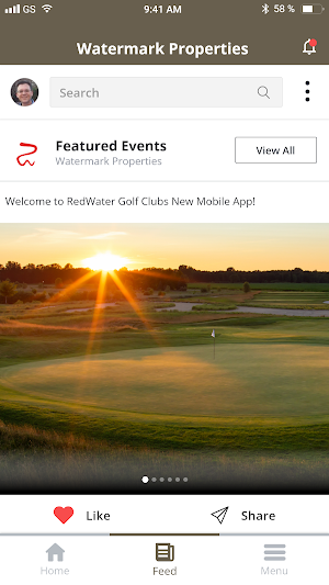 RedWater Golf Clubs Screenshot 2